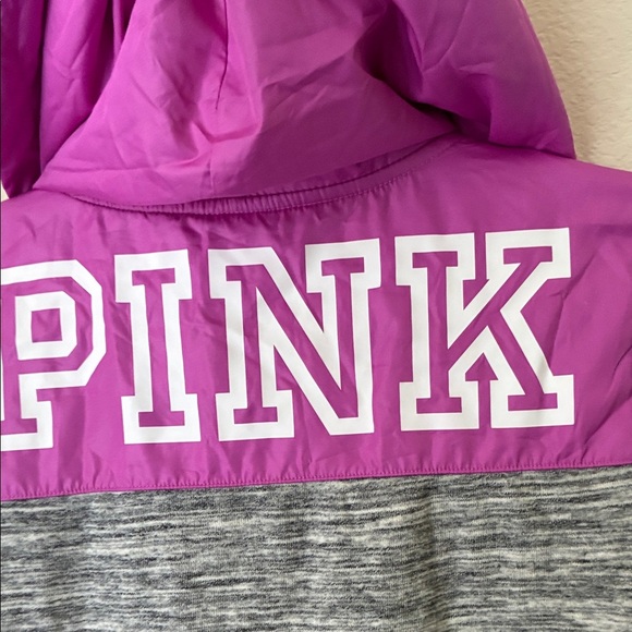 Victoria's Secret Pink and Gray Hoodie - Picture 3 of 4